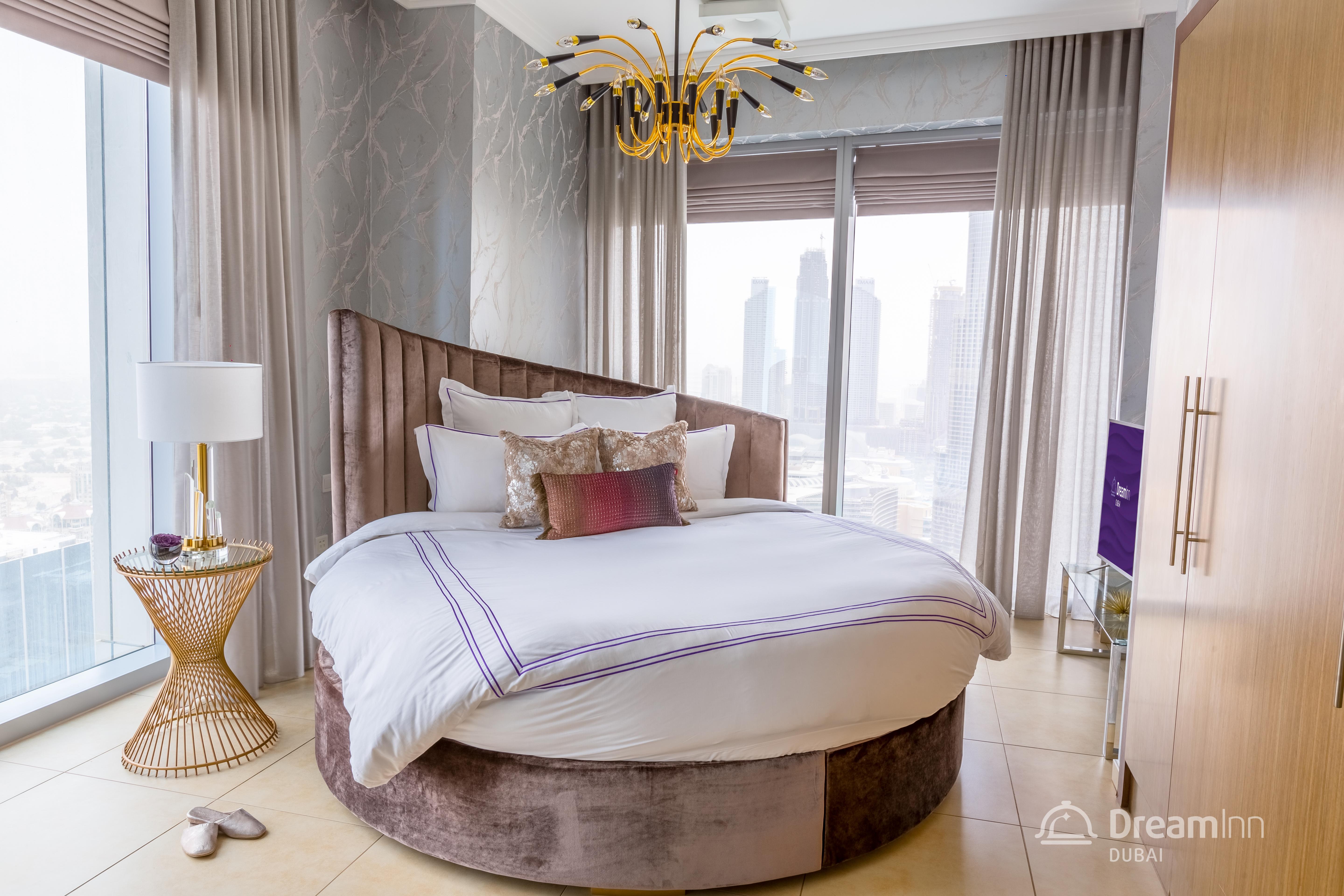 Dream Inn Apartments - 48 Burj Gate Downtown Skyline Views Дубай Экстерьер фото