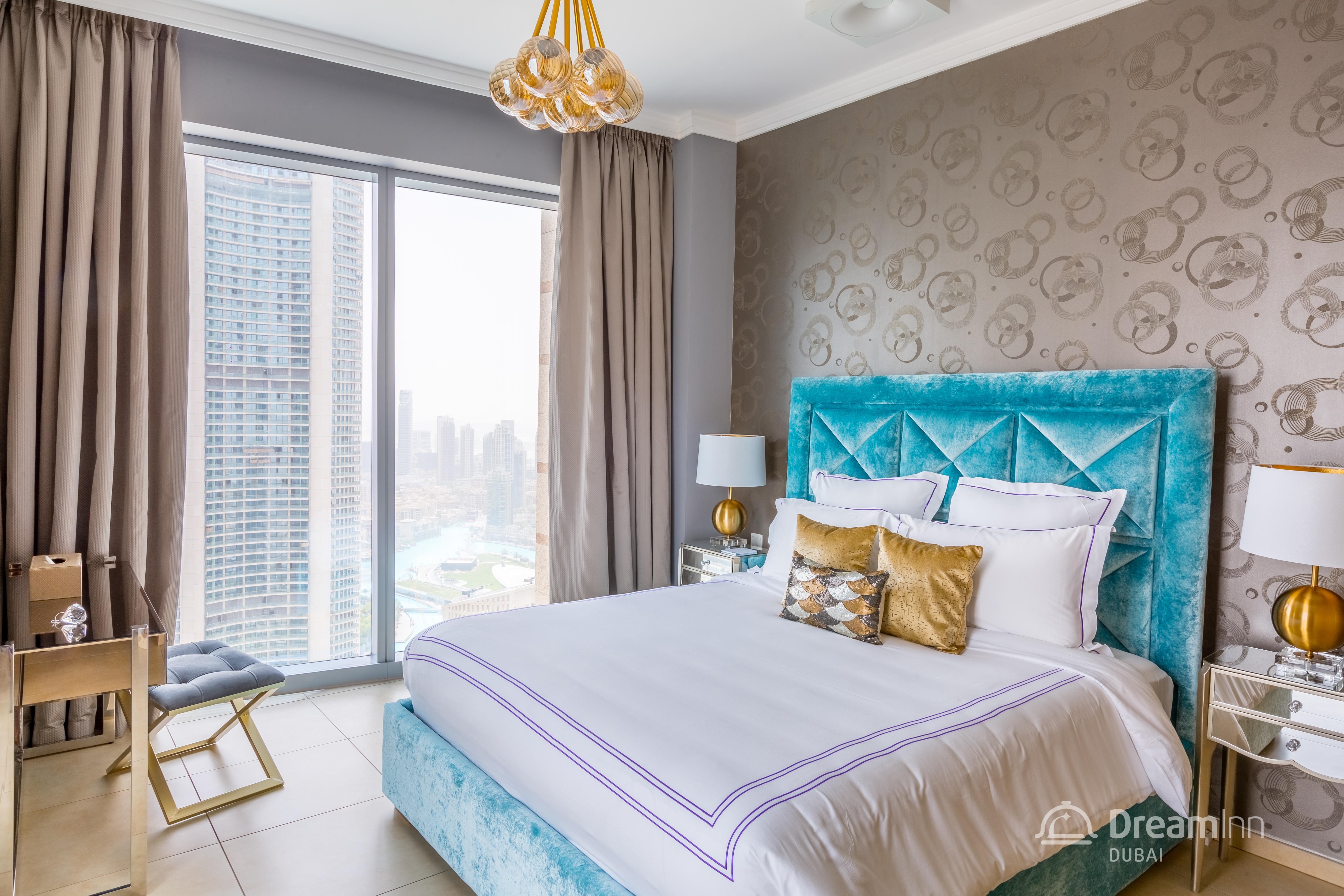 Dream Inn Apartments - 48 Burj Gate Downtown Skyline Views Дубай Экстерьер фото